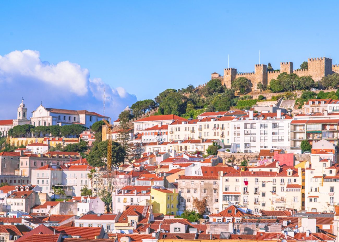 Miradouro de São Pedro de Alcântara offers postcard perfect views of Lisbon