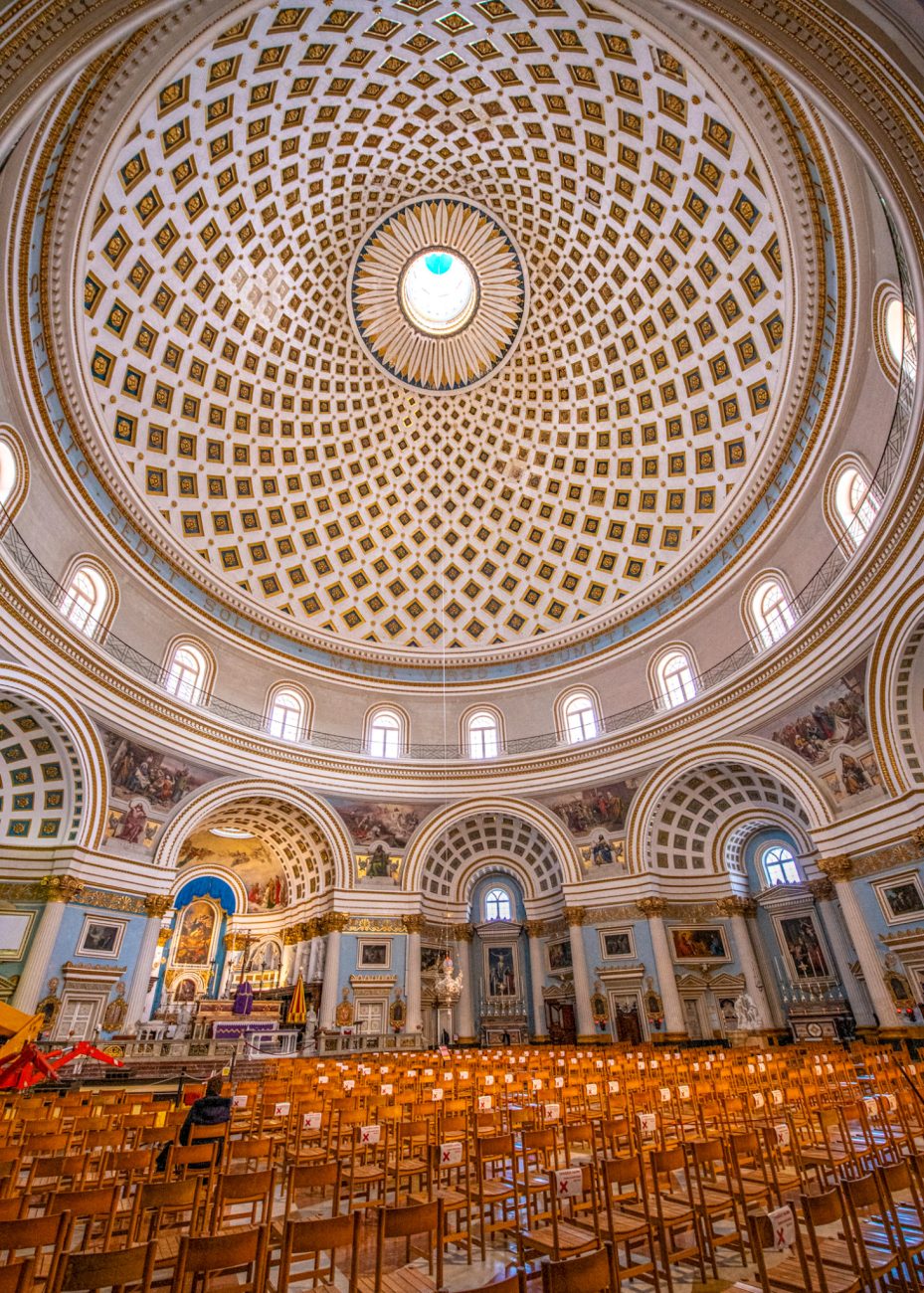 Mosta Malta Rotunda church