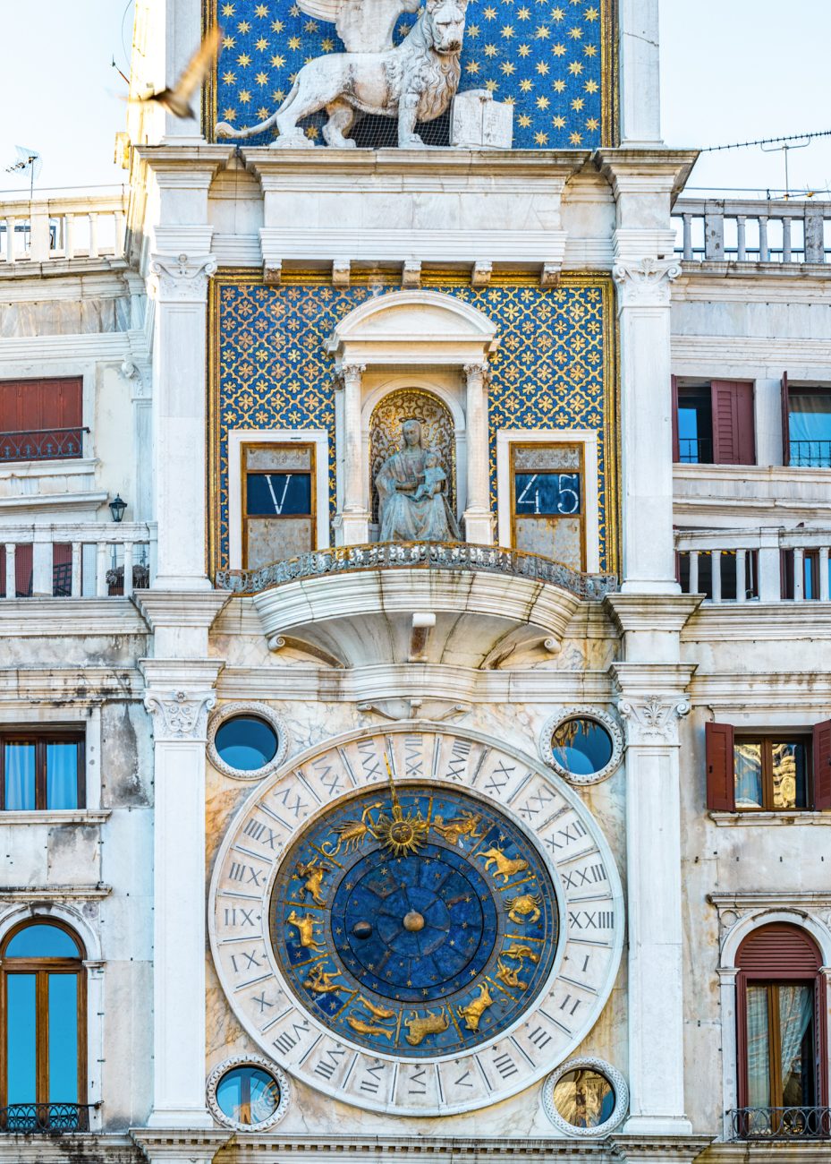 Torre dell Orologio is a must visit in Venice