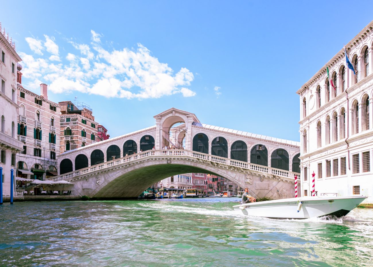 Rialto Bridge in Venice