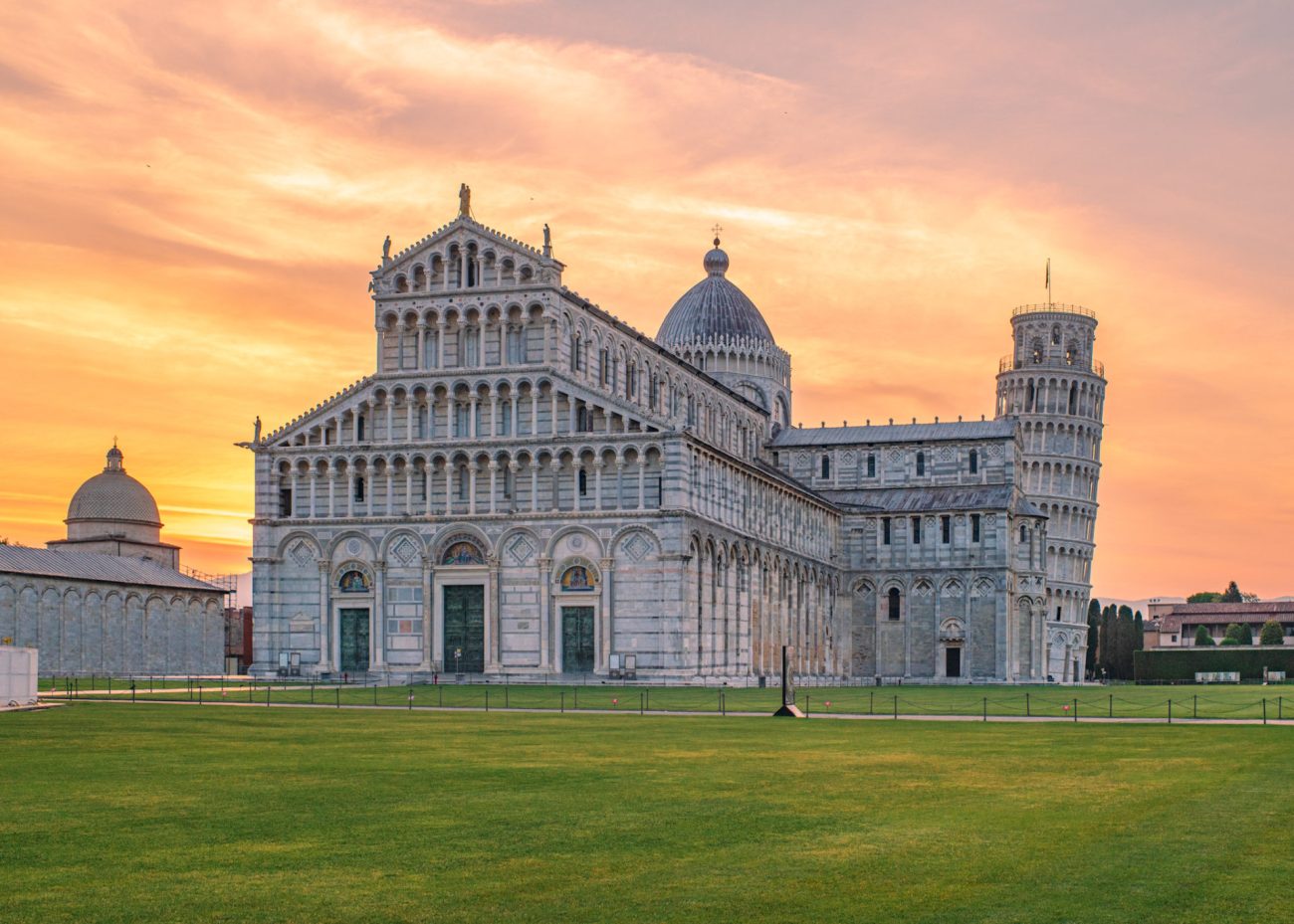 Piazza dei Miracoli in Pisa, Italy