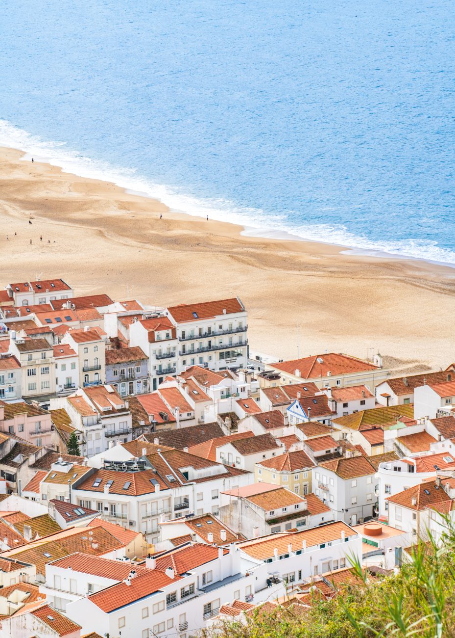Nazare is one of the most popular stops between Porto and Lisbon