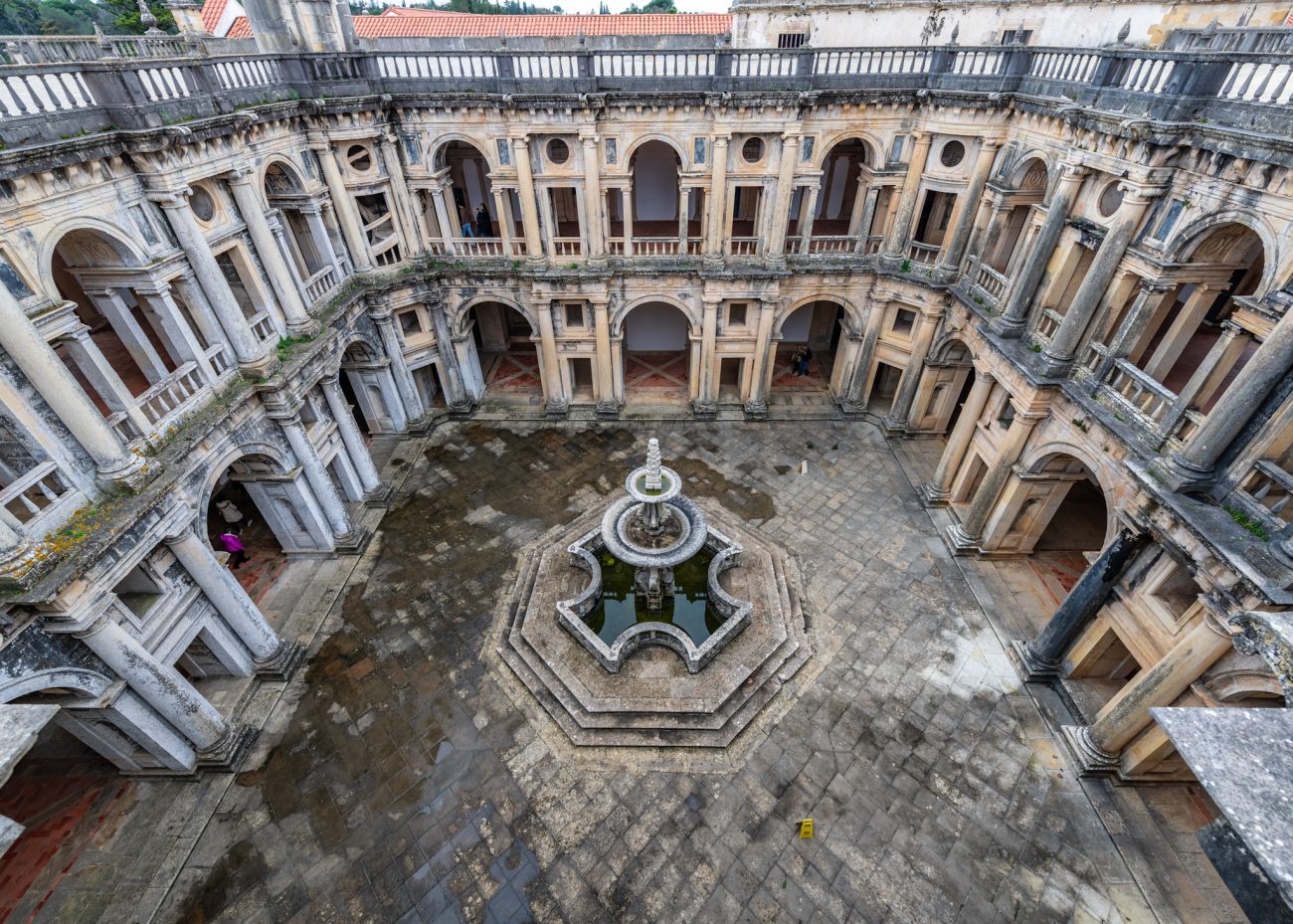 Monastery in Tomar, Portugal