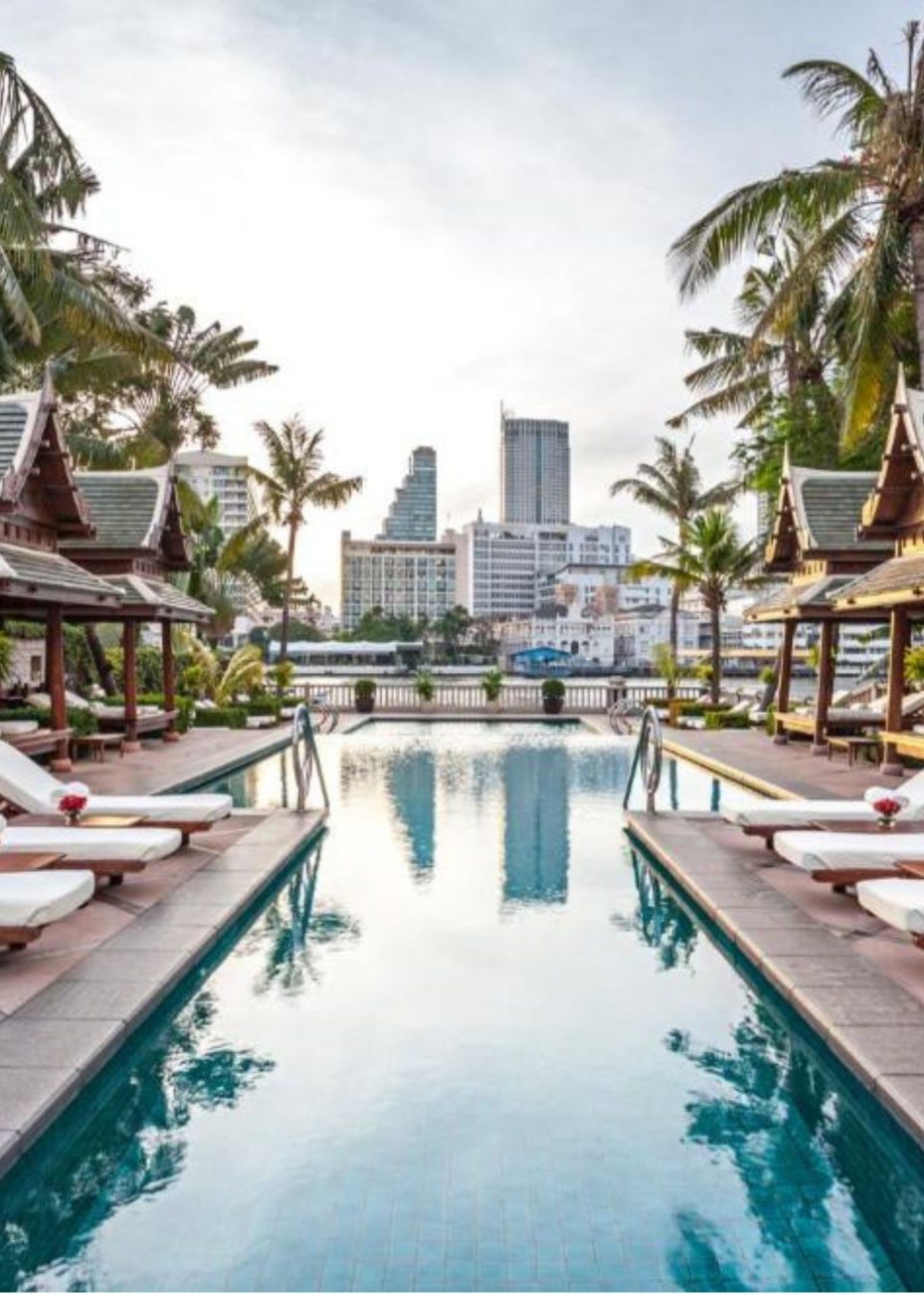 10 Best Luxury Bangkok Hotels With Rooftop Pools (5-Star Stays): The Peninsula Bangkok