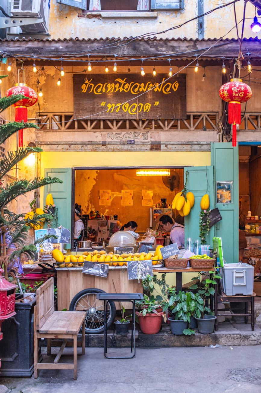Song Wat Road is one of the most Instagrammable places in Bangkok
