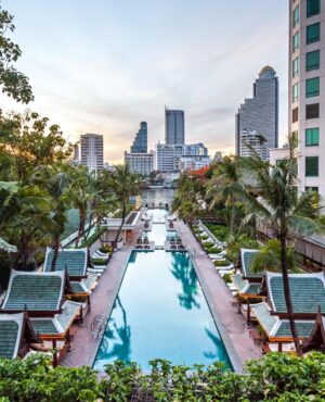 10 Best Luxury Bangkok Hotels With Rooftop Pools (5-Star Stays): The Peninsula Bangkok