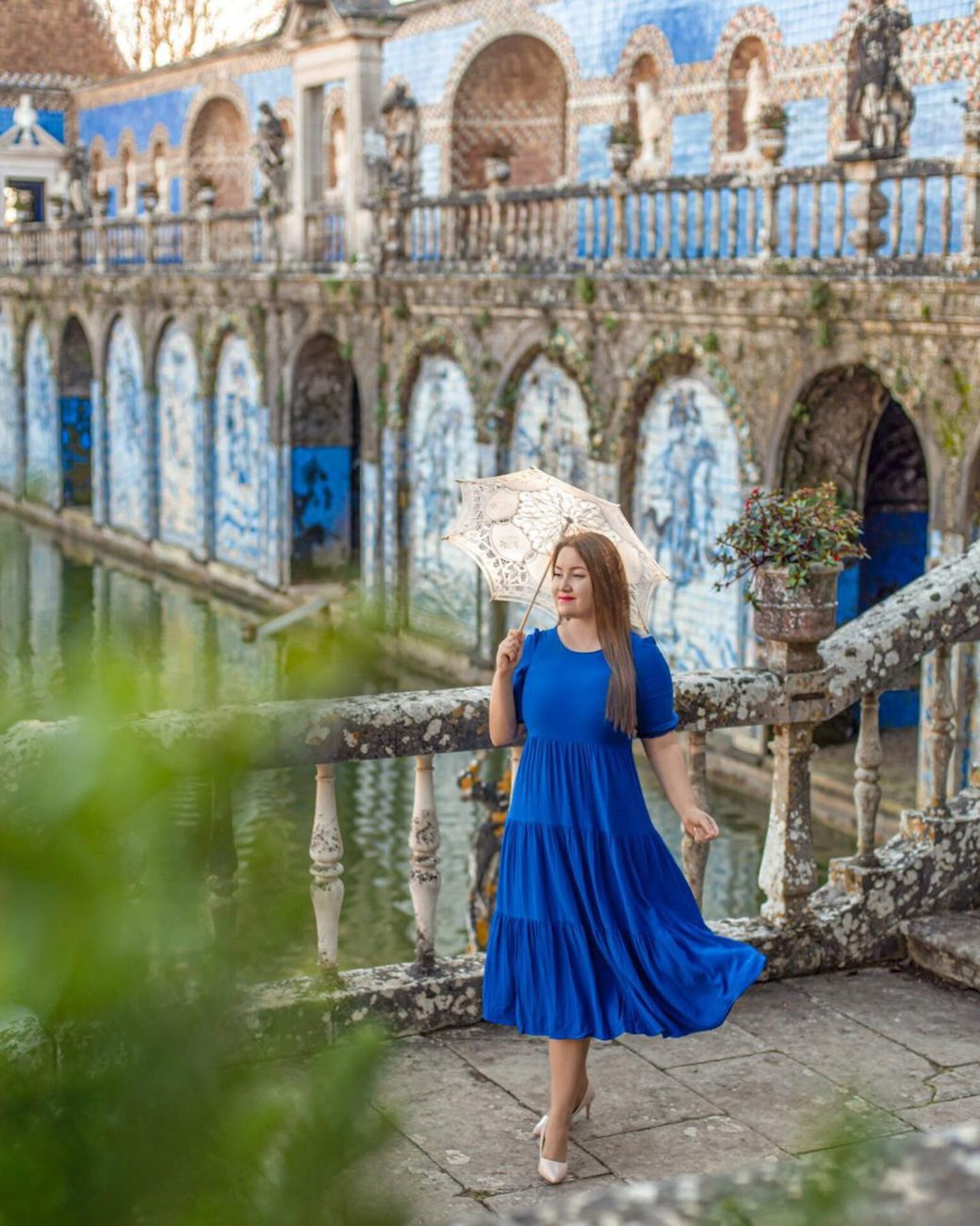 Fronteira Palace with some of the most beautiful azulejos in Lisbon
