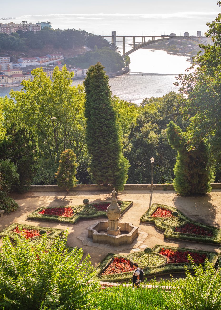 Jardins do Palácio de Cristal in Porto, Portugal