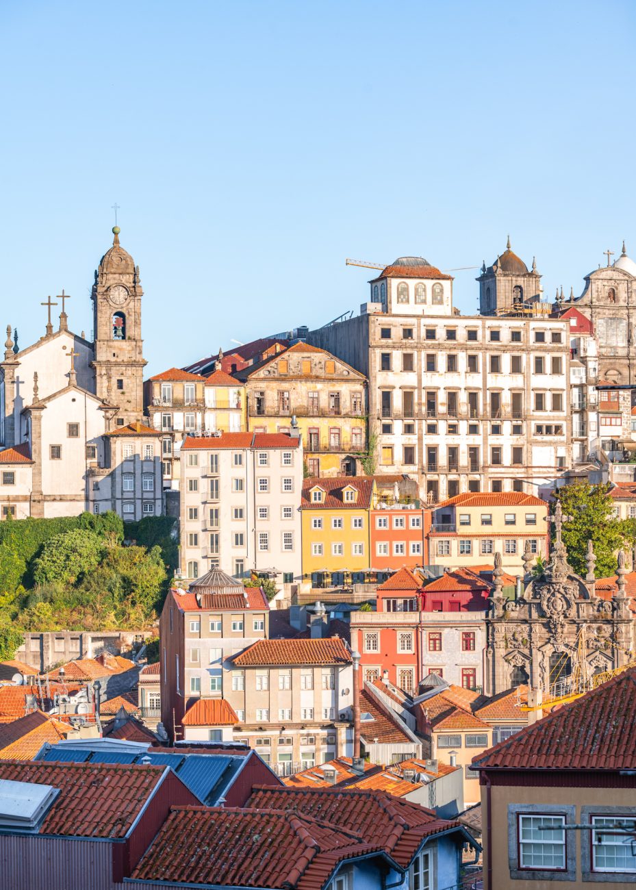 Miradouro da Rua das Aldas in Porto, Portugal