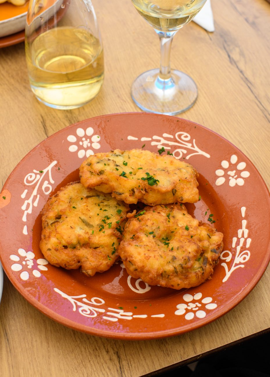 Pataniscas de bacalhau in Porto