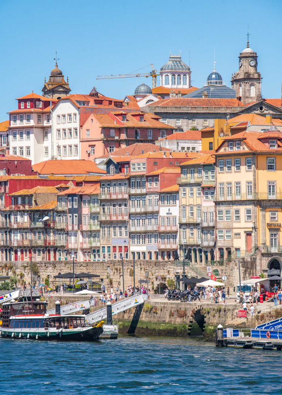 Porto view from Dom Luís I Bridge