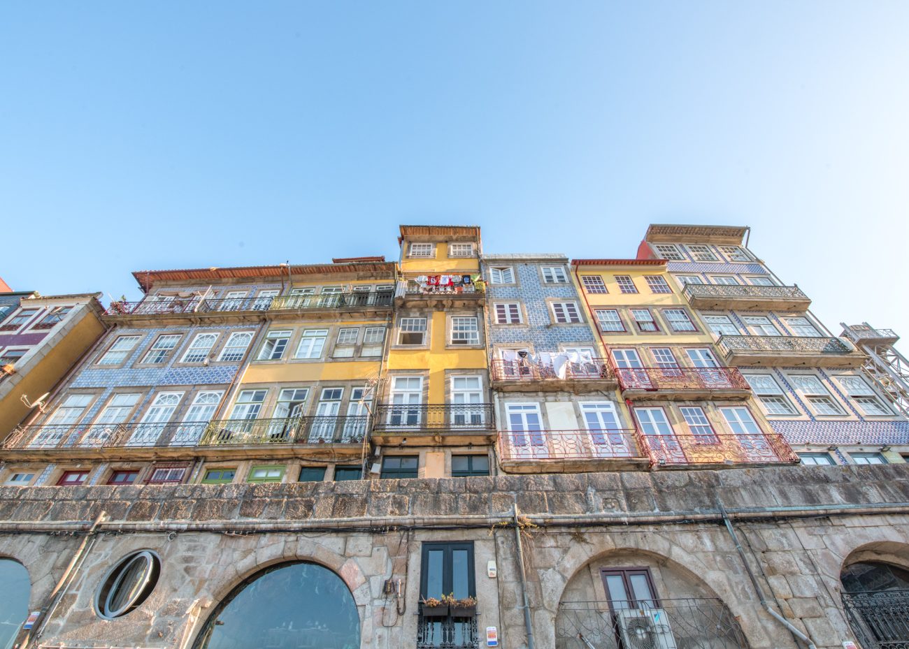 Ribeira houses Porto