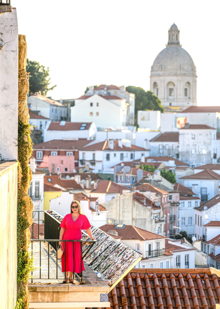 Miradouro das Portas do Sol is one of the best photo spots in Lisbon