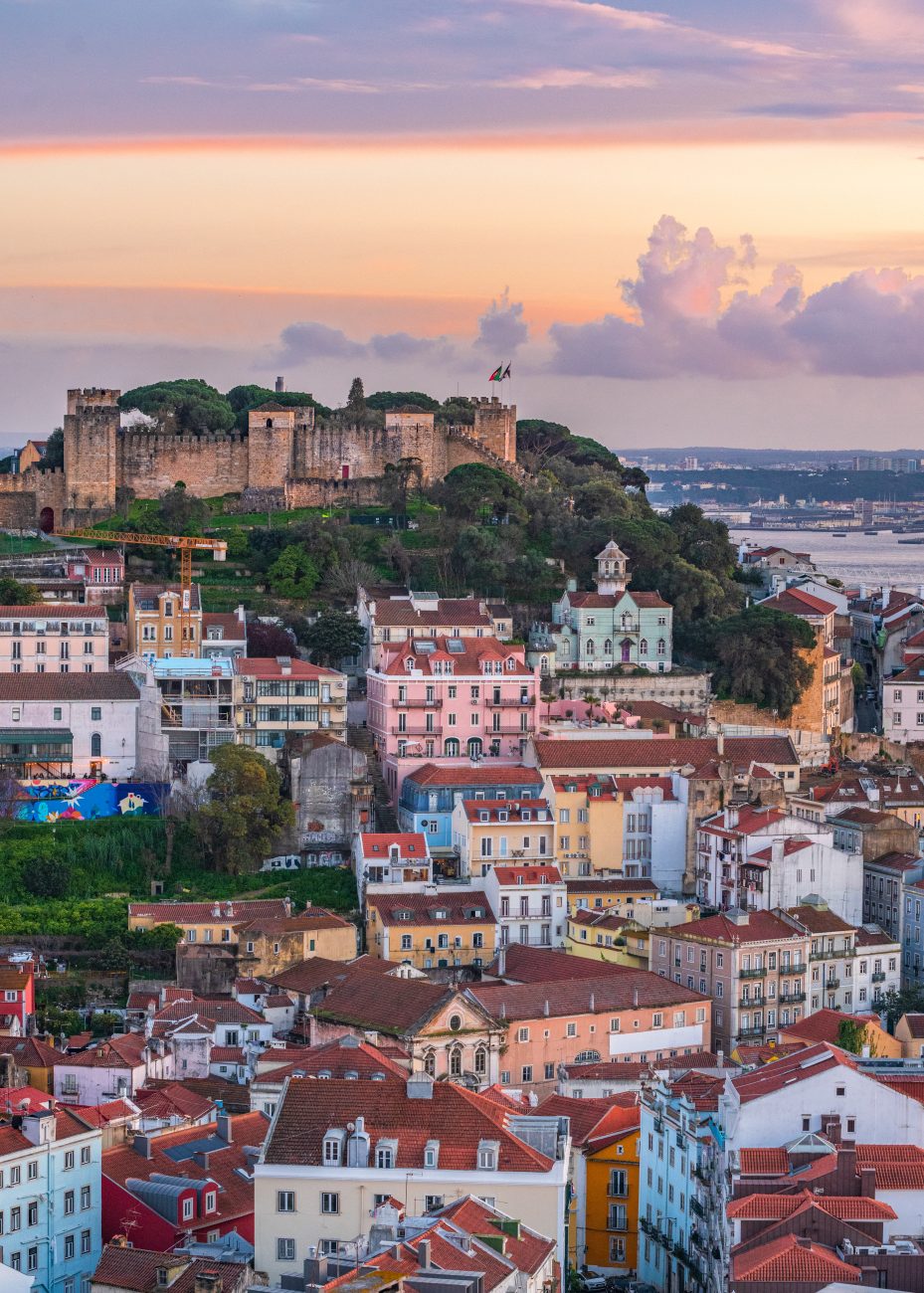 Historic São Jorge Castle, one of the top castles to visit in Portugal’s capital