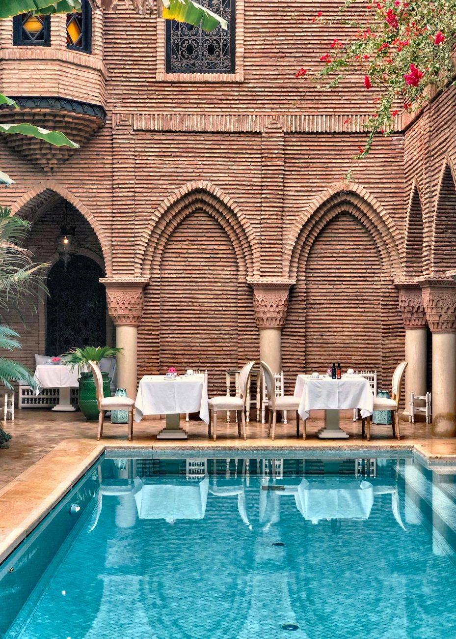 La Sultan is a luxury riad in Marrakech with a pool