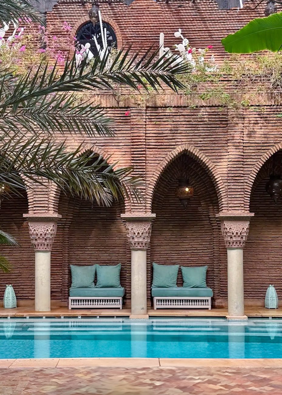 Beautiful 5 star hotel with a pool in Marrakech
