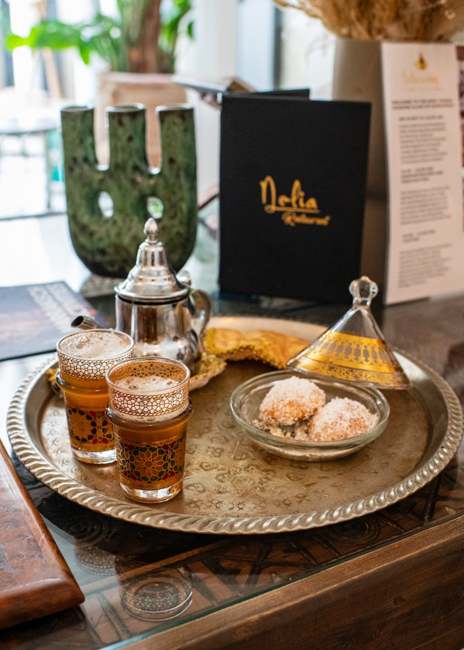 Welcome tea at Nelia Riad