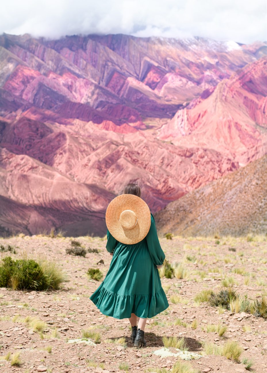 Serranía de los 14 Colores – one of the best places to visit in Jujuy with its stunning rainbow-colored mountains