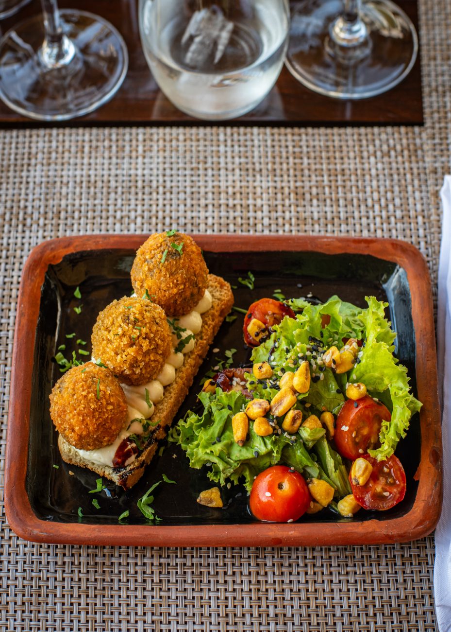 Fine dining at Restaurante La Rosa inside Bodega El Esteco, Cafayate