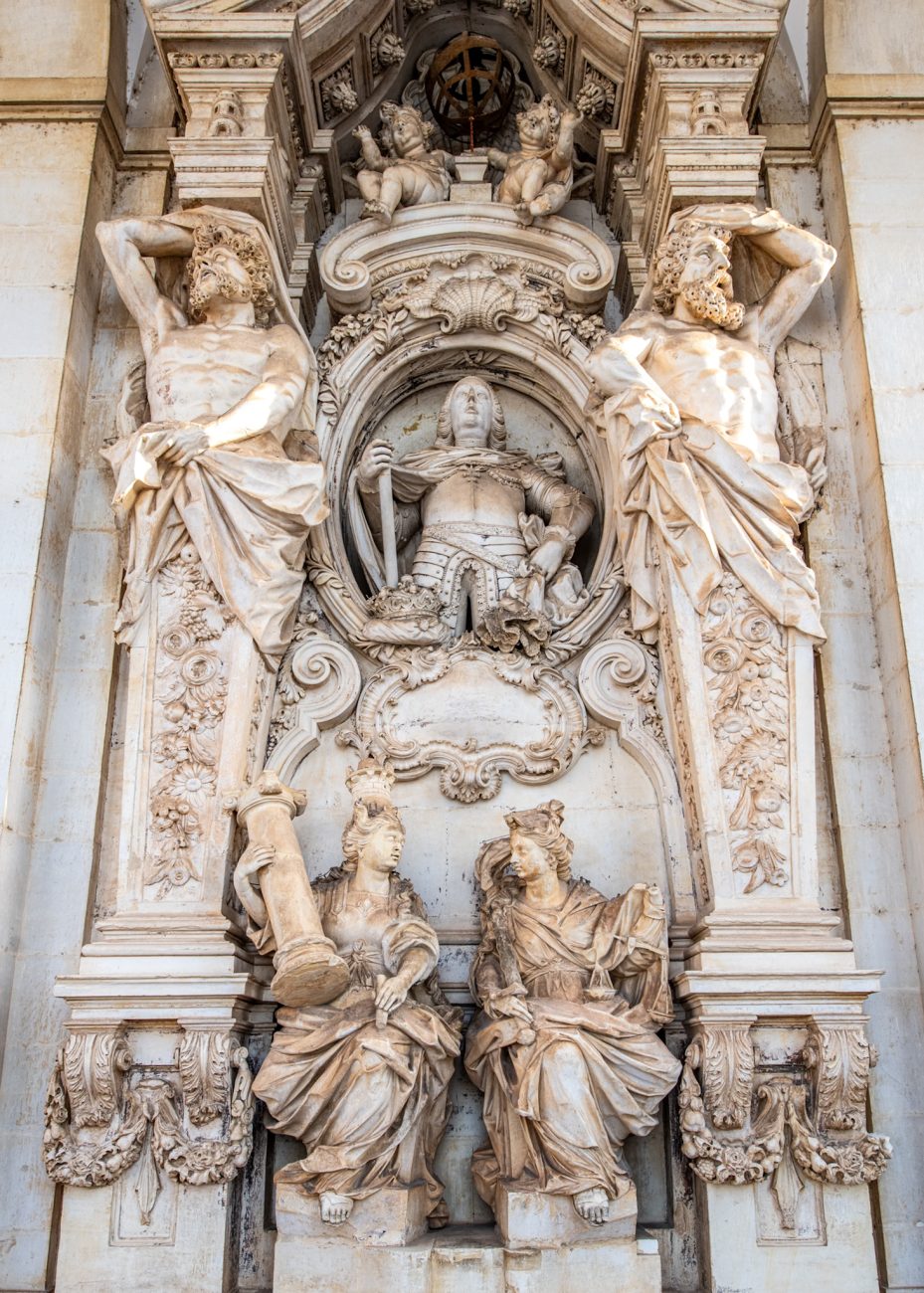 Architecture details of the Coimbra University