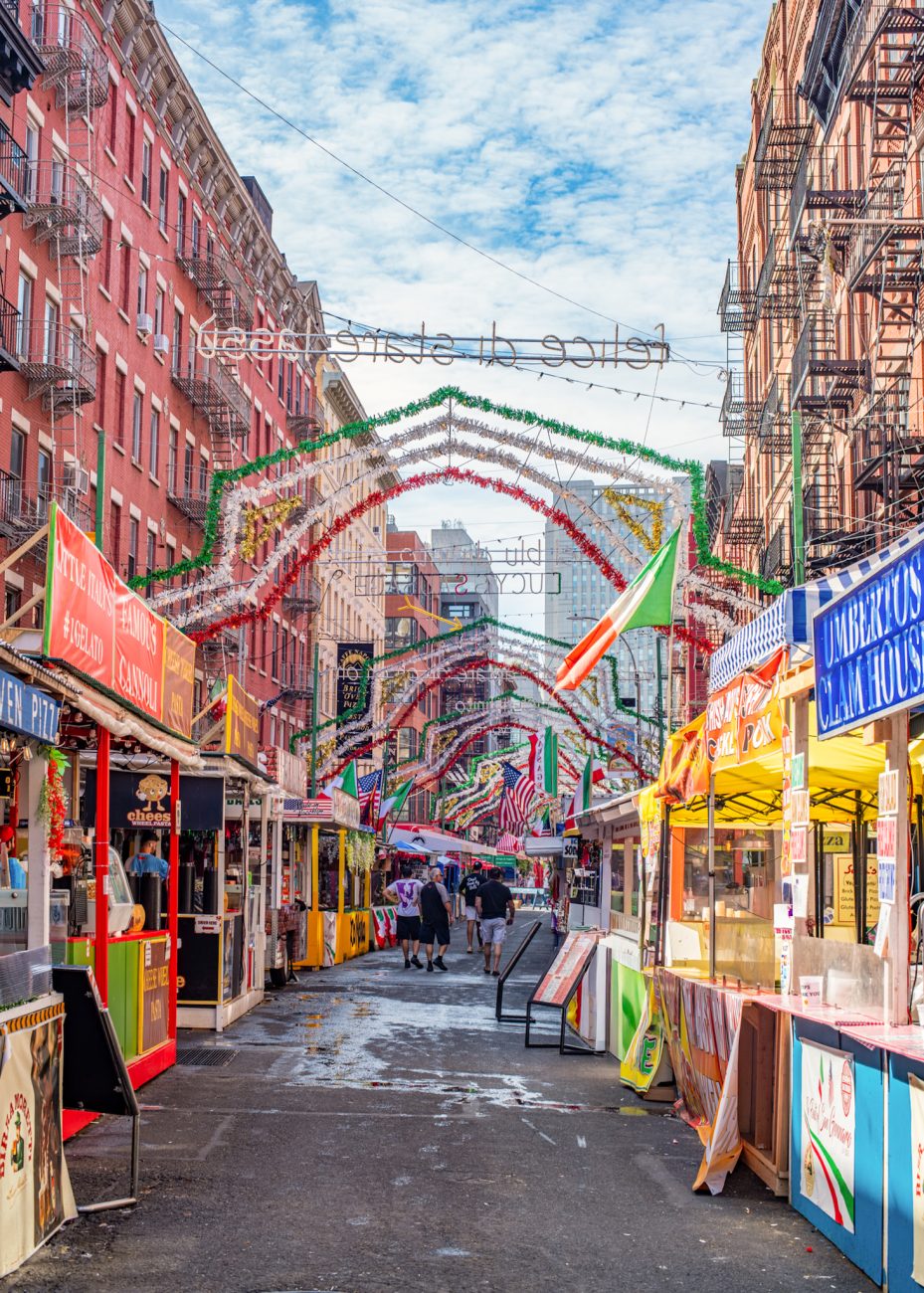 free NYC sightseeing in Little Italy
