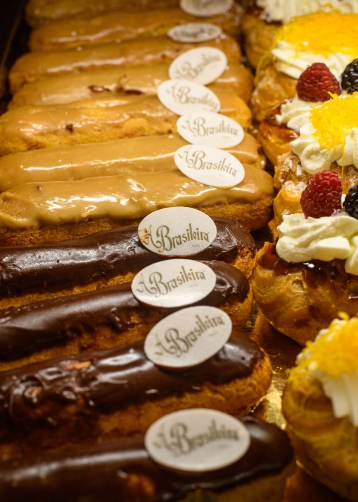 A Brasileira - one of the historical cafes in Lisbon A Brasileira - one of the most famous cafes in Lisbon