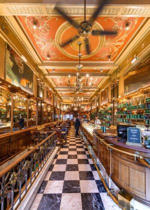 A Brasileira - one of the most famous cafes in Lisbon