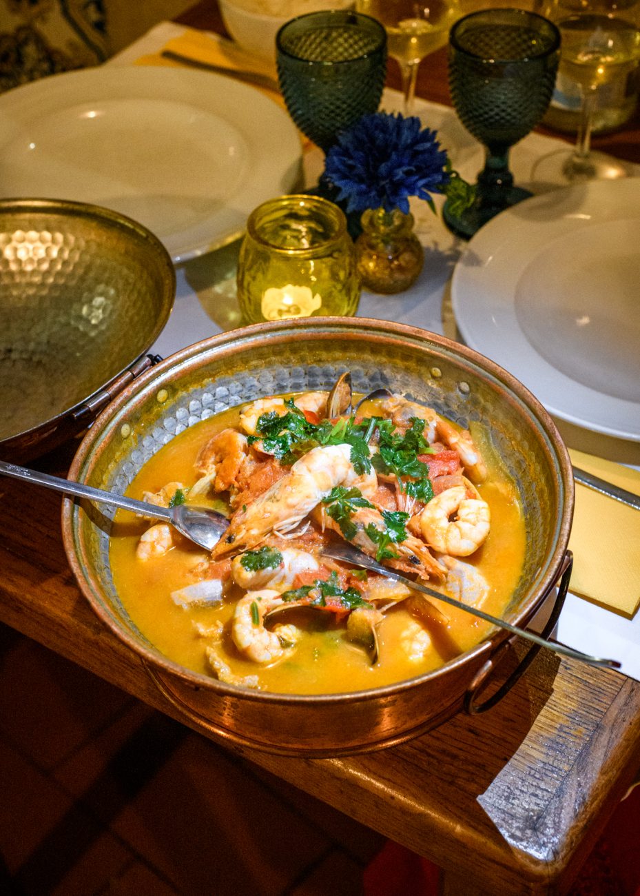 Cataplana at the Farol de Santa Luzia in Lisbon