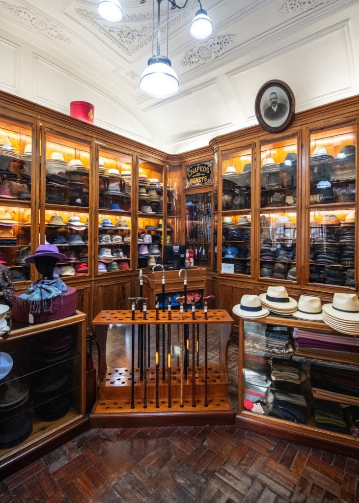 Chapelarias Azevedo Rua in Lisbon Chapelarias Azevedo Rua in Lisbon