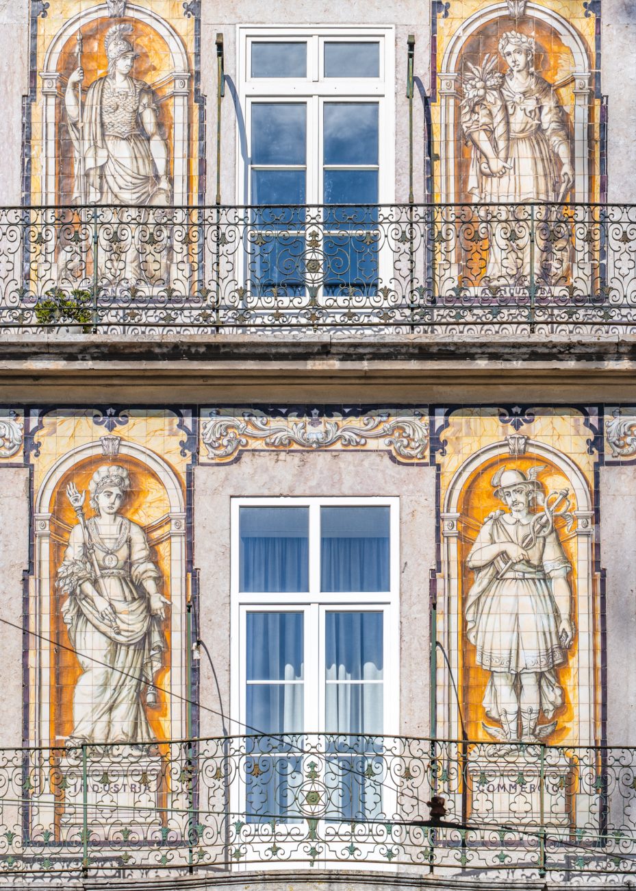Casa do Ferreira das Tabuletas - azulejos in Lisbon
