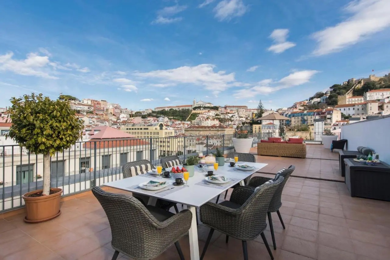 amazing Lisbon penthouse with a view