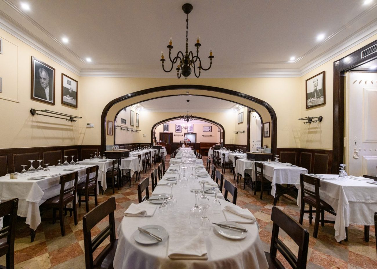 Martinho da Arcada is the oldest cafes in Lisbon