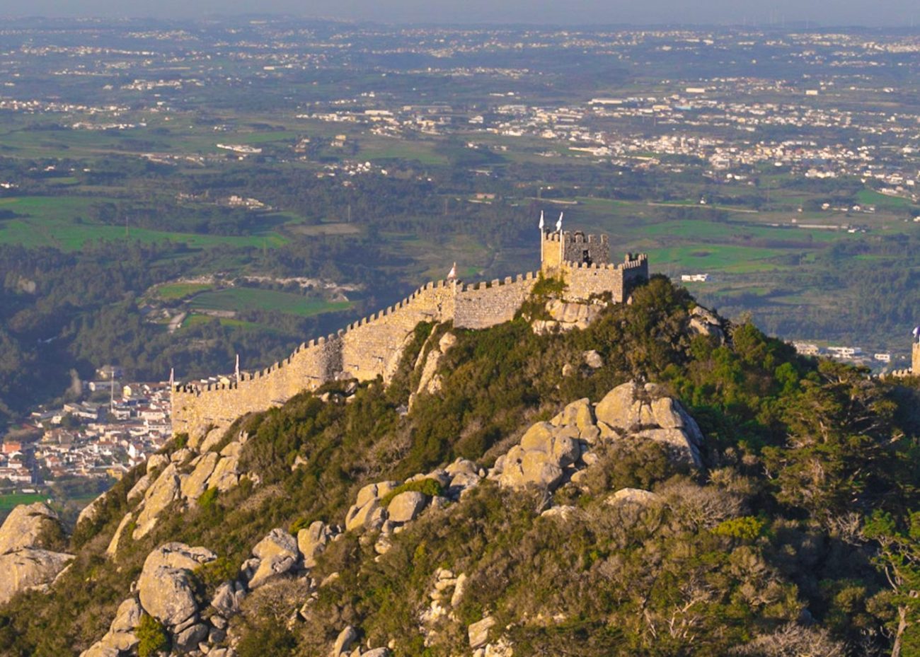 View of Moorish Castle from Pena Palace