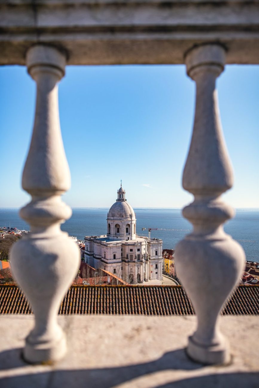 Lisbon photos National Pantheon from São Vicente de Fora in Lisbon