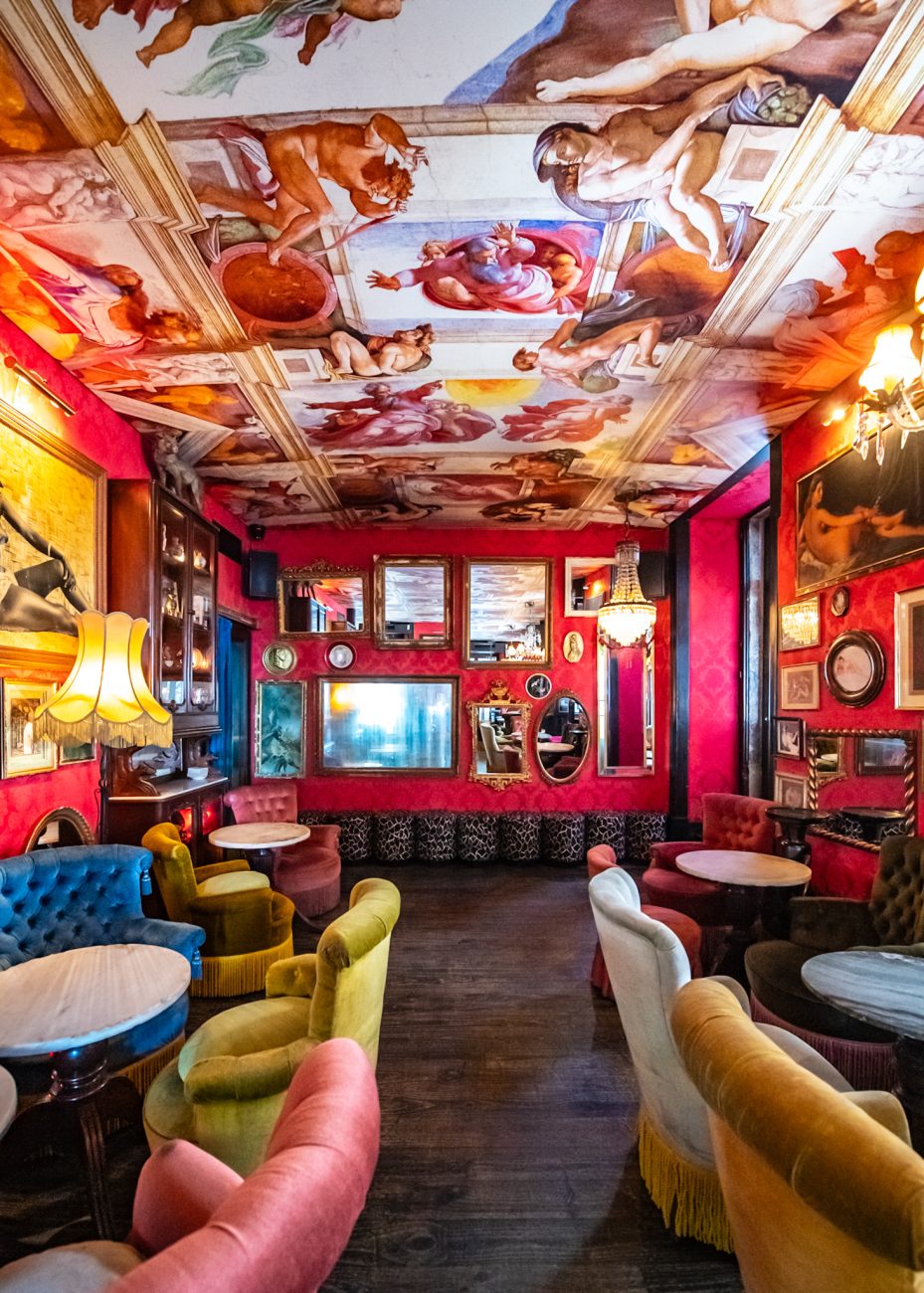 Pensão Amor is a cool bar in Lisbon