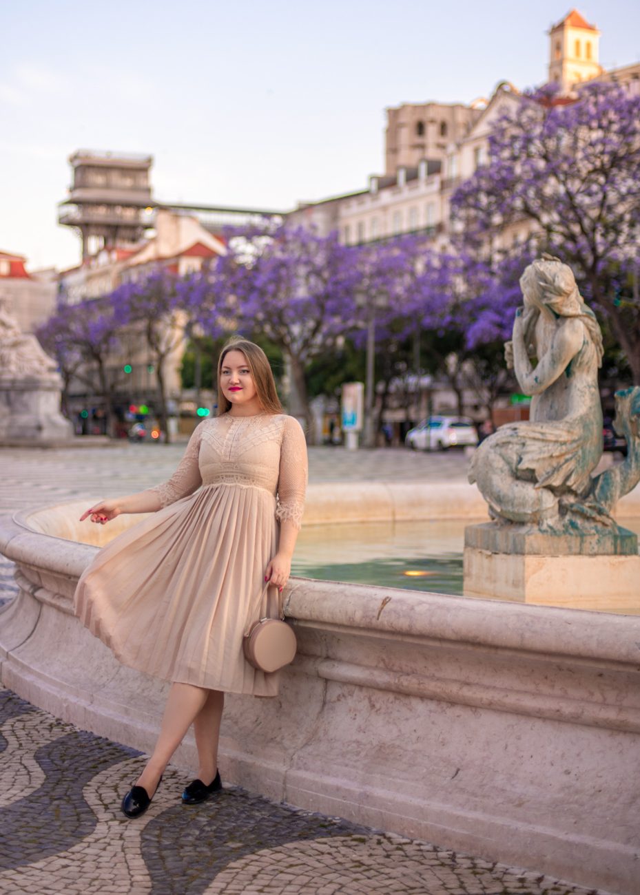Rossio square in Lisbon