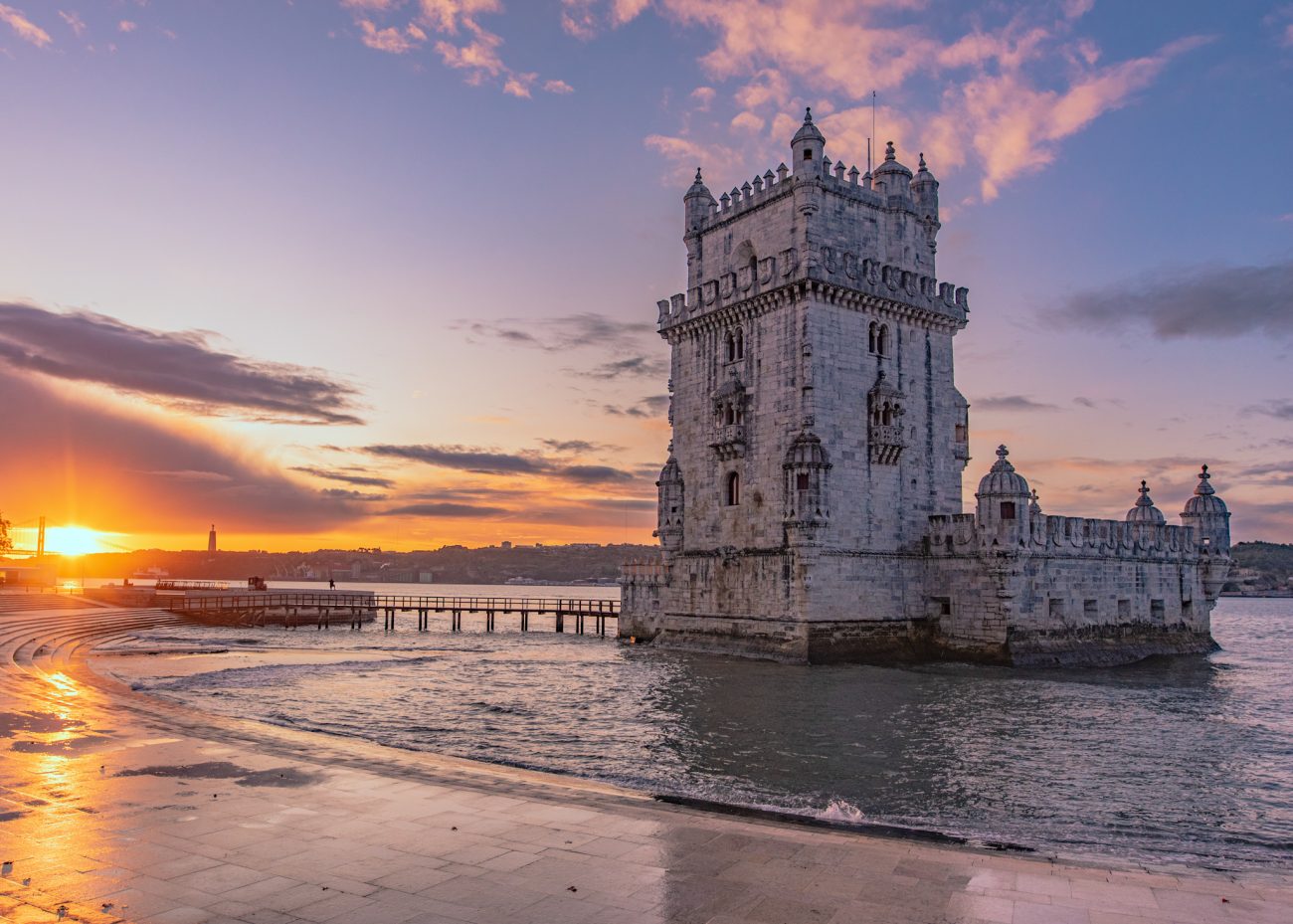 Belem tower - one of the main attractions in Lisbon Belem tower - one of the top attractions in Lisbon