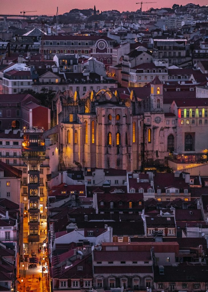 View from Castelo de São Jorge in Lisbon