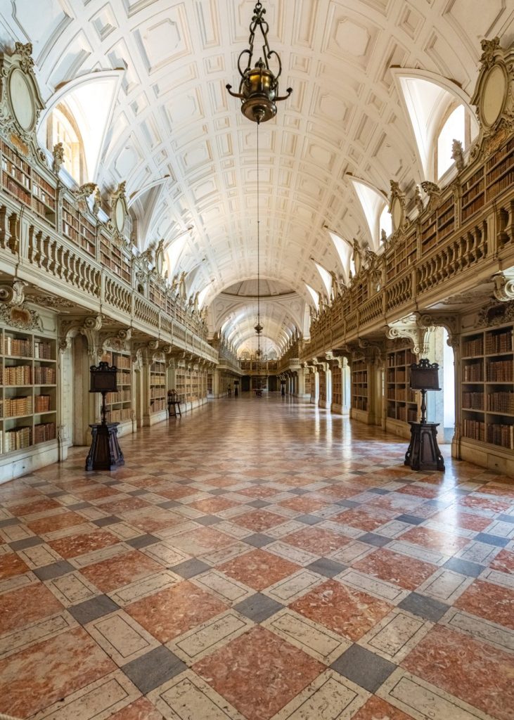 Mafra Palace Library Mafra Palace near Lisbon, easy day trip idea