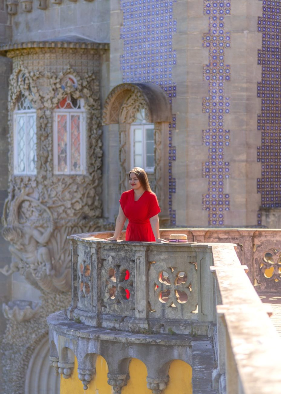 Pena Palace in Sintra seen on a day trip from Lisbon