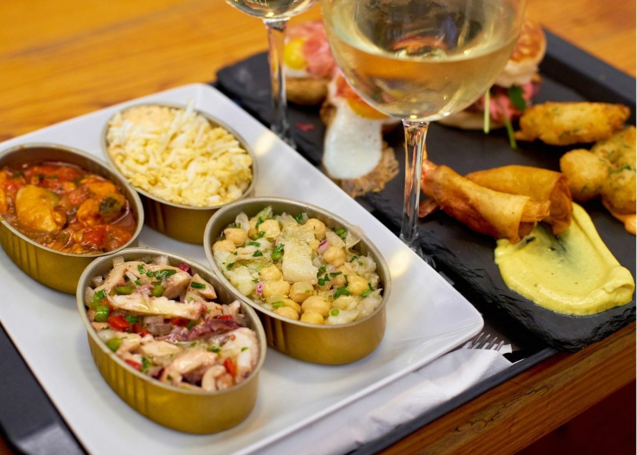 Typical petiscos in Lisbon