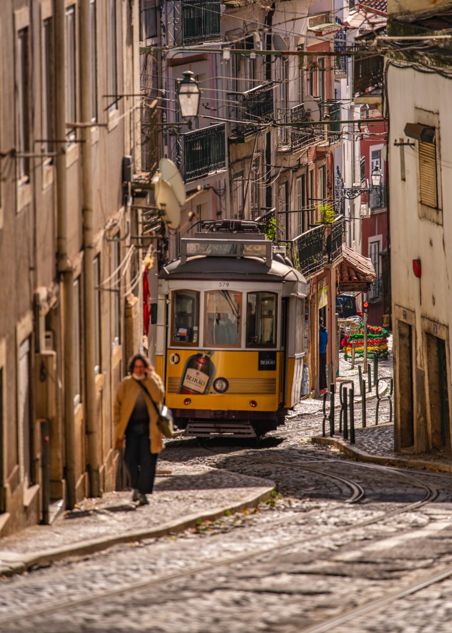 tram 28 in Lisbon tram 28 in Lisbon