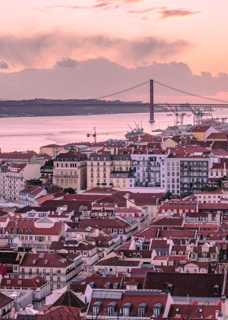 View from Castelo de São Jorge in Lisbon