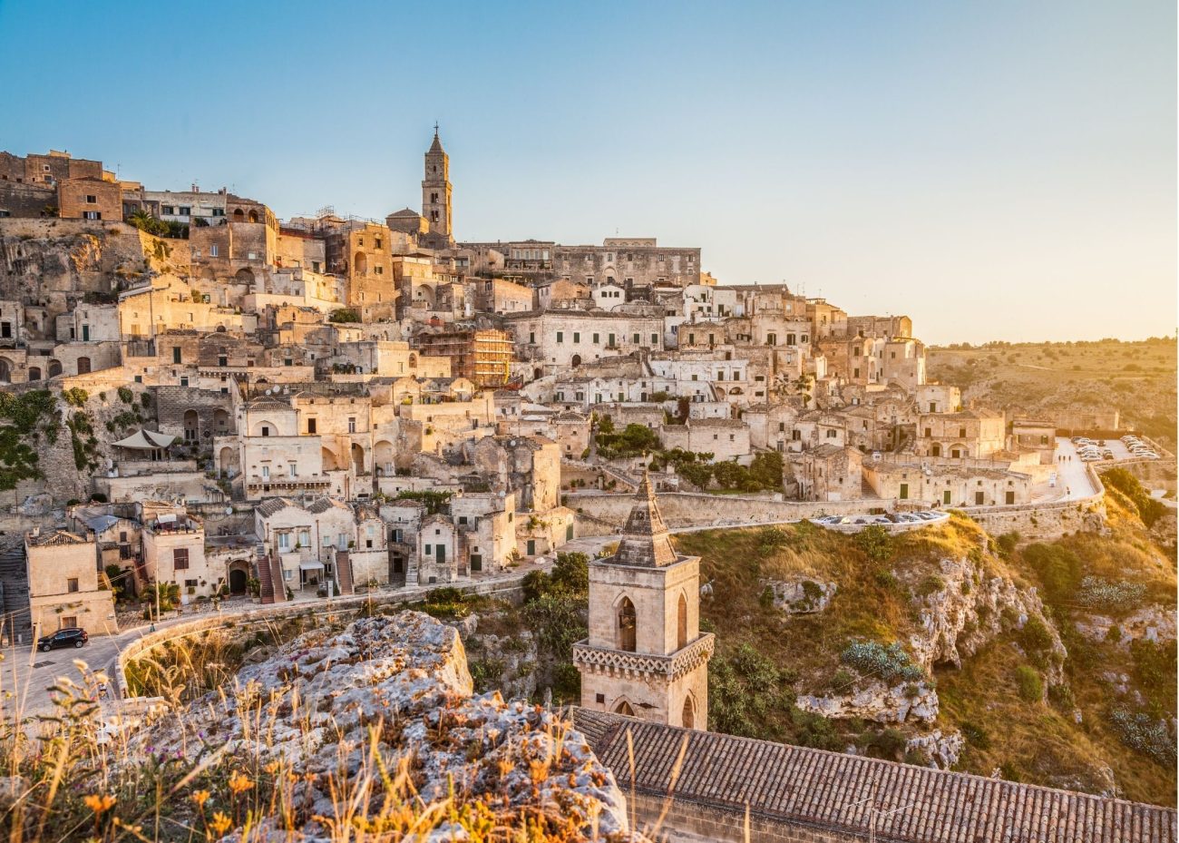 Matera is one of the most romantic towns in Italy
