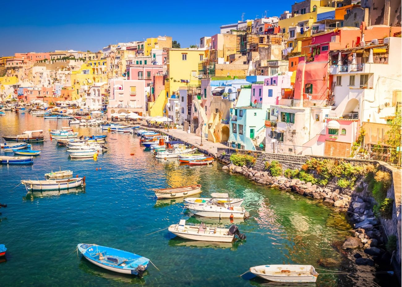 Procida is the perfect honeymoon destinations in Italy