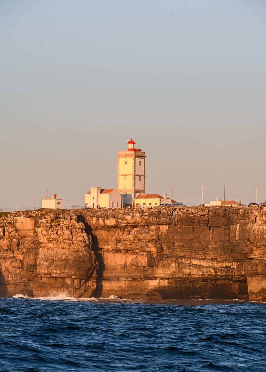 View of Peniche coastline from the Berlengas Islands