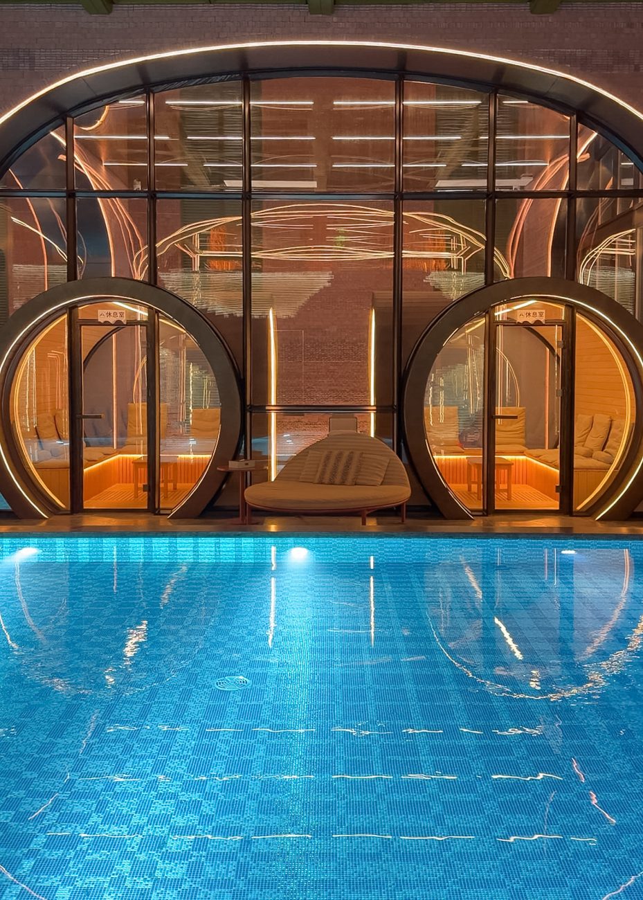 Chengdu spa relaxation area luxury interior at the Cheersum