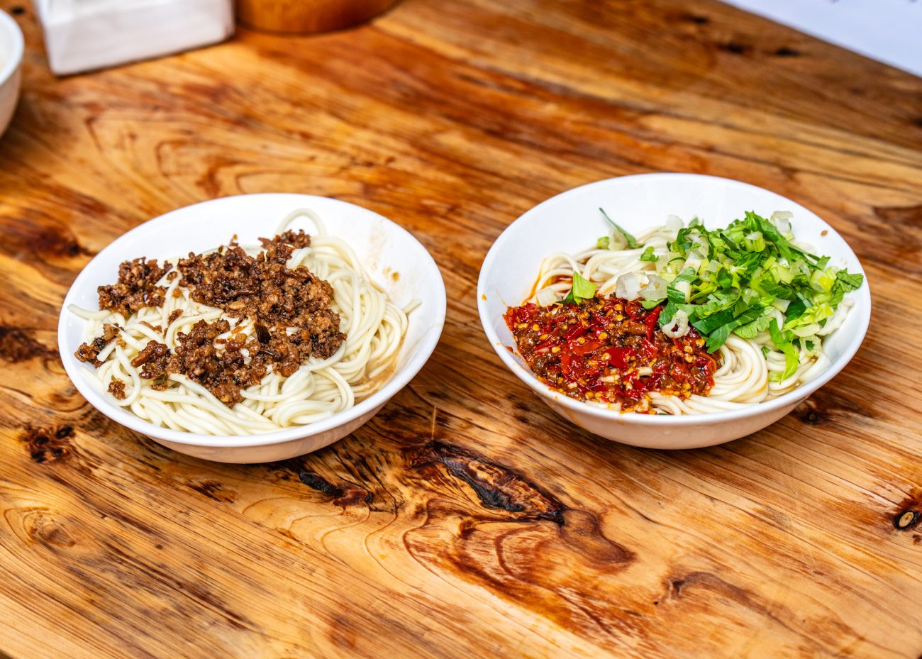 Dan dan noodles Chengdu local specialty