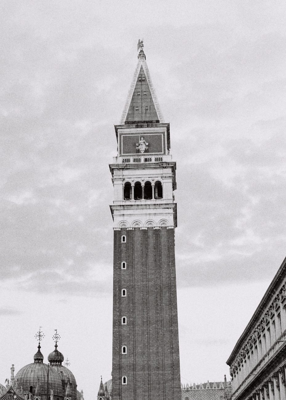 St. Mark’s Campanile in Venice captured on 35mm film
