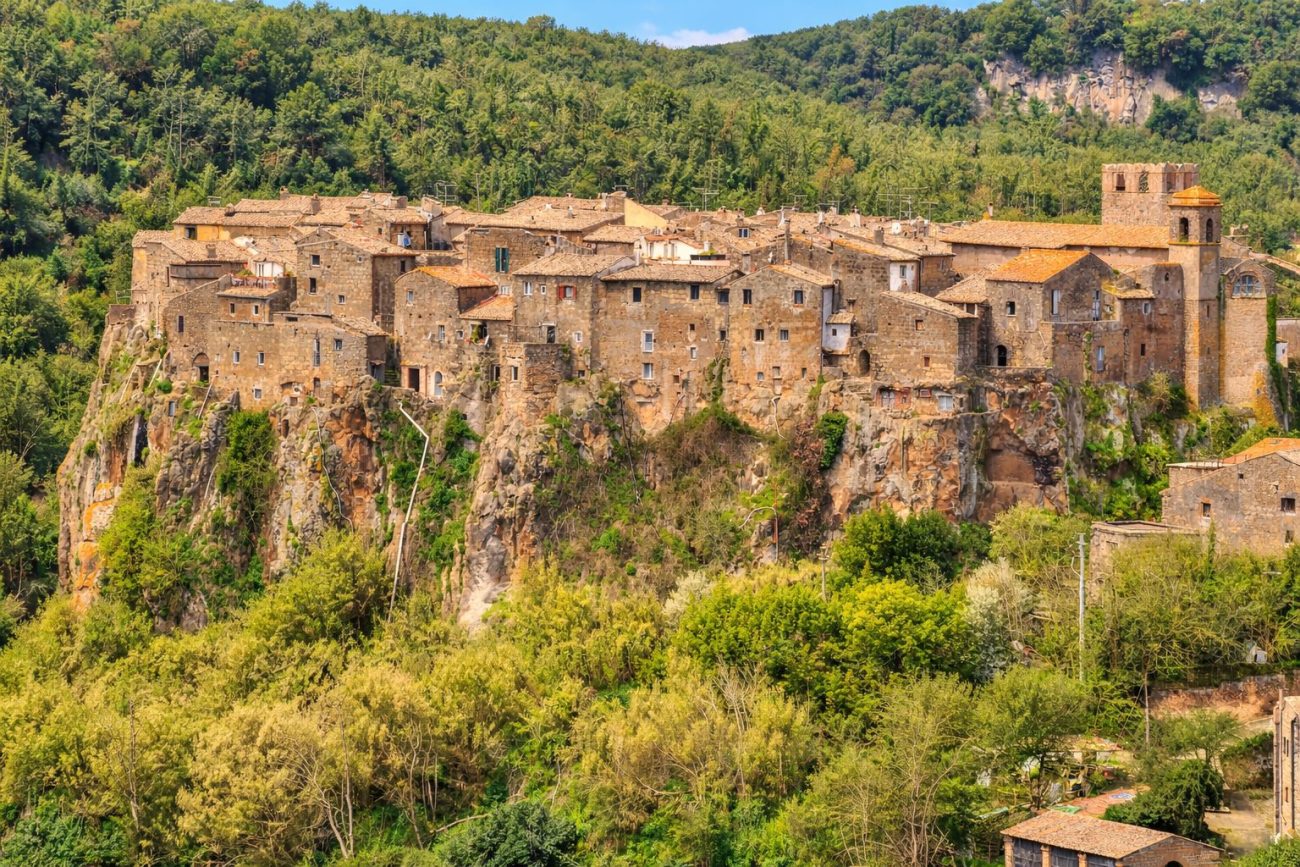 Calcata hidden gems in Italy